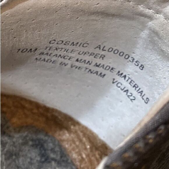 Nurse Mates Align Cosmic Leopard Print Slip On Shoes Sneakers Slip Resistant 10 - Picture 9 of 16